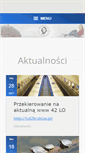 Mobile Screenshot of gimnazjumdwa.pl